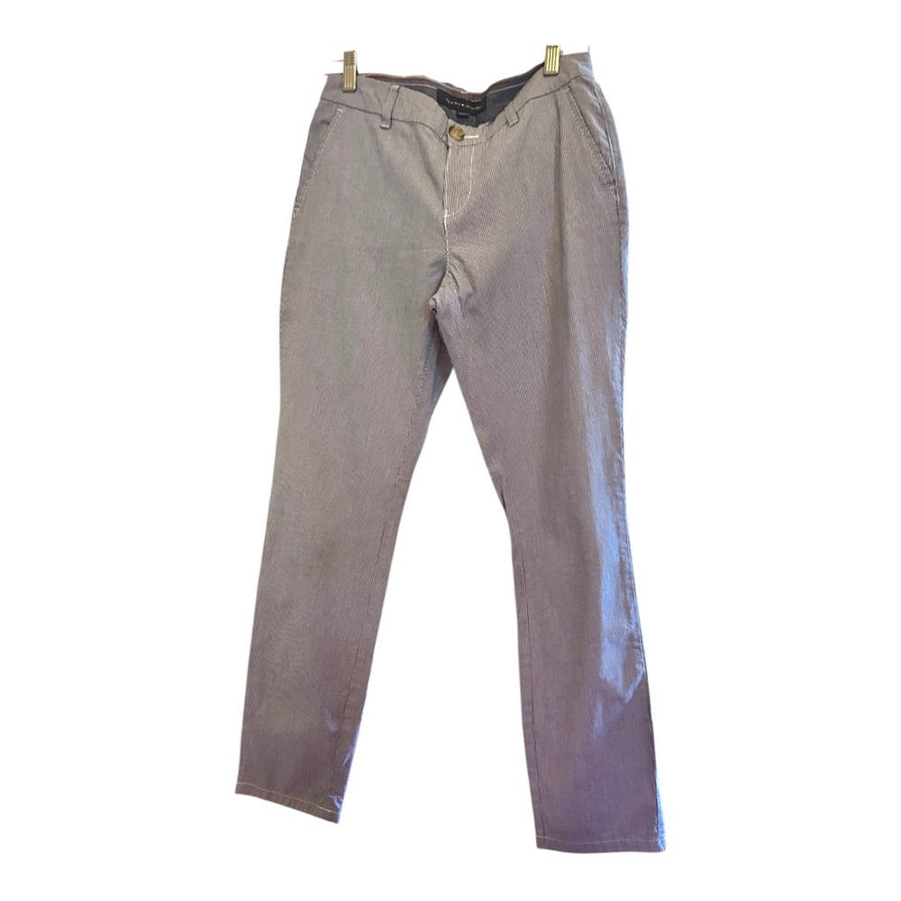 Tommy Hilfiger Y2K Light Blue Striped Pants Size 2